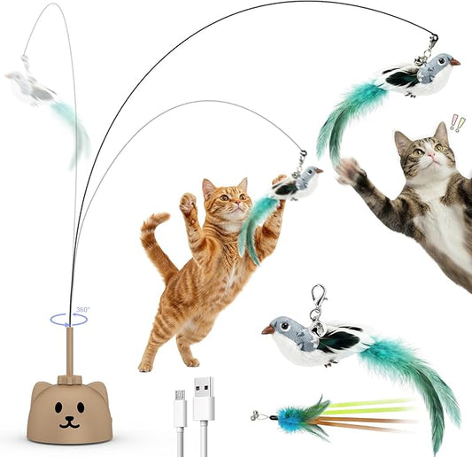 Interactive Cat Toys for Indoor Cats by Unknown