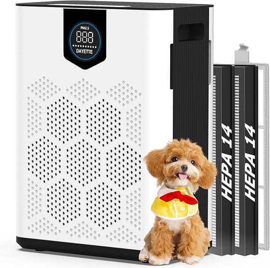 DAYETTE Air Purifiers for Home Large Room Up to 3000 Ft² by Dayette