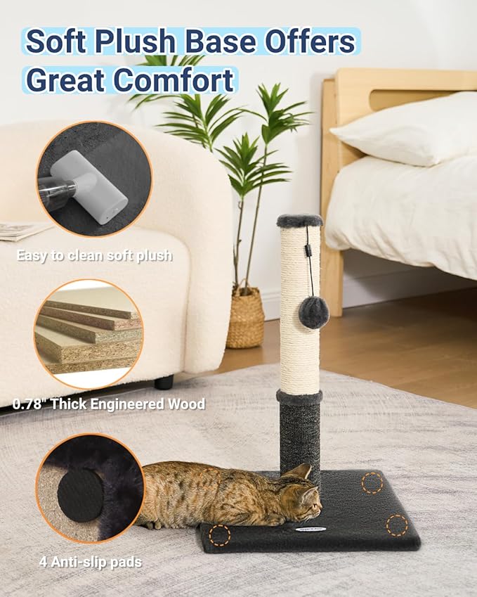 Happi N Pets Cat Scratching Post, Cat Scratcher - Image 6