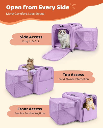 MIDOG Cat Carrier Soft for Small to Medium-Sized Cats, TSA Airline Approved - Image 3