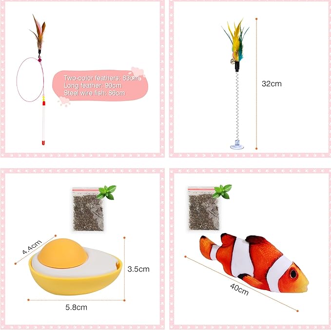 Kitten Starter Supplies Starter Kit, Including Cat Bed, Litter Mat, Litter Box - Image 7