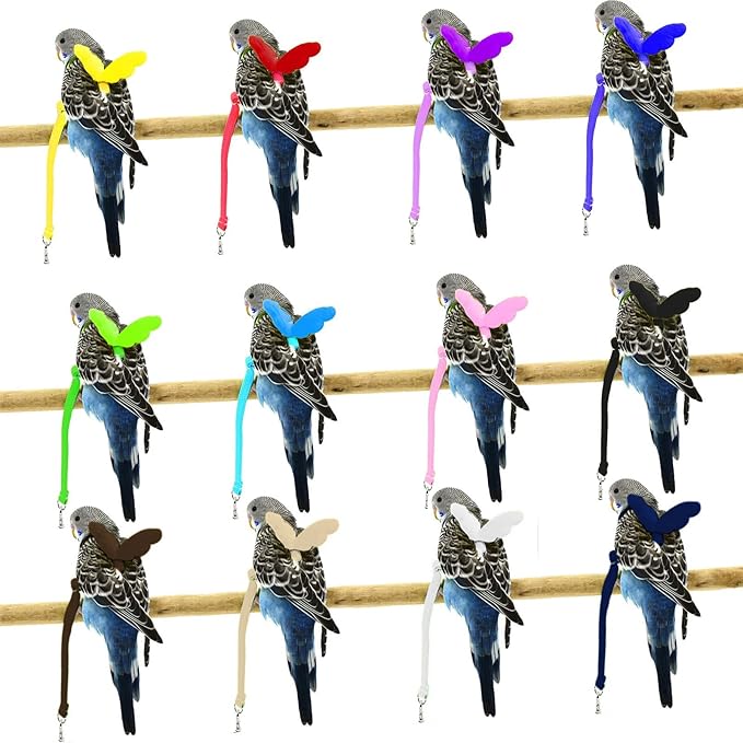 Pet Parrot Bird Harness and Leash, Adjustable Training Design Anti-Bite - Image 5