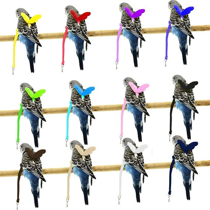 Pet Parrot Bird Harness and Leash, Adjustable Training Design Anti-Bite - Image 5