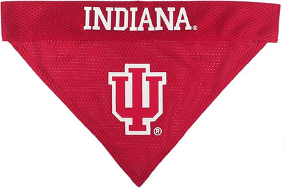 Pets First Collegiate Pet Accessories, Reversible Bandana, Indiana Hoosiers - Image 2