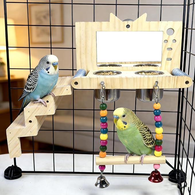 kathson Bird Perches Cage Toys - Image 5