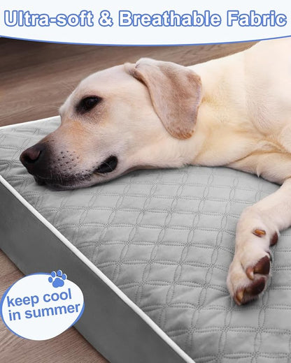 KSIIA Orthopedic Dog Bed Extra Large Dog Bed - Image 2