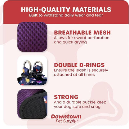 Downtown Pet Supply Step-in Dog Harness – No Pull, Adjustable Padded Mesh - Image 4