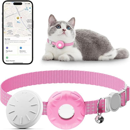 Cat Tracker, Pet Tracker for Cats Compatible by HONGTOPH