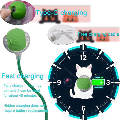 Interactive Cat Dog Toy Ball: Indoor Small Automatic Moving Smart Rolling Fun - Image 9