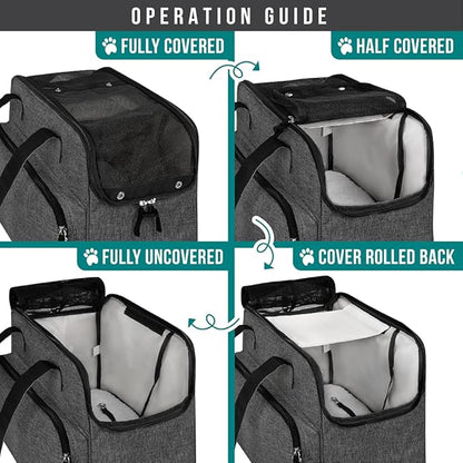 PetAmi Small Dog Purse Carrier, Soft-Sided Pet Carrier Bag - Image 5
