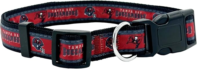Pets First NFL Tampa Bay Buccaneers Licensed PET COLLAR, Small by PETSFIRST