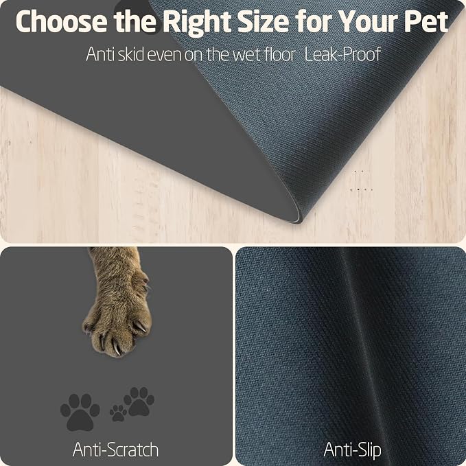 Pet Feeding Mats-Absorbent Dog Mat - Image 7