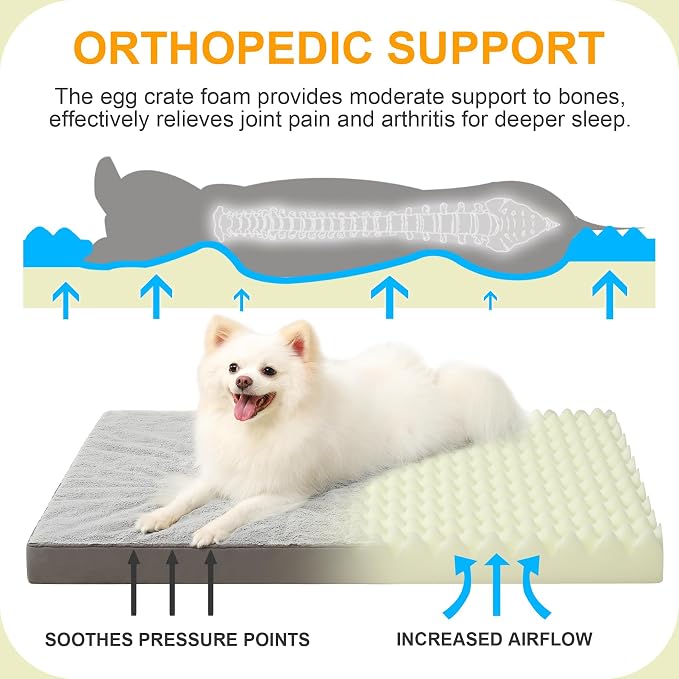 KSIIA Orthopedic Dog Bed - Image 2