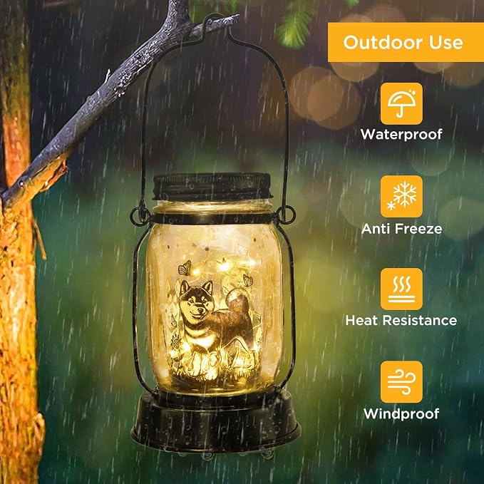 Shiba Inu Gifts for Women/Men Shiba Inu Solar Lanterns Mom Birthday Shibe Dog - Image 6