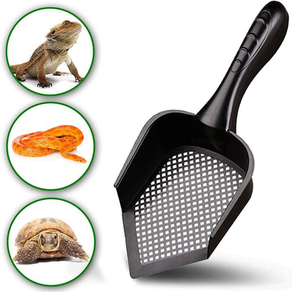 SunGrow Reptile Litter Scoop, Pointed Edge, - Image 2