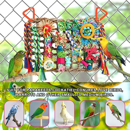 Foraging Toys for Parakeets Cockatiel Conures Lovebirds - Image 6