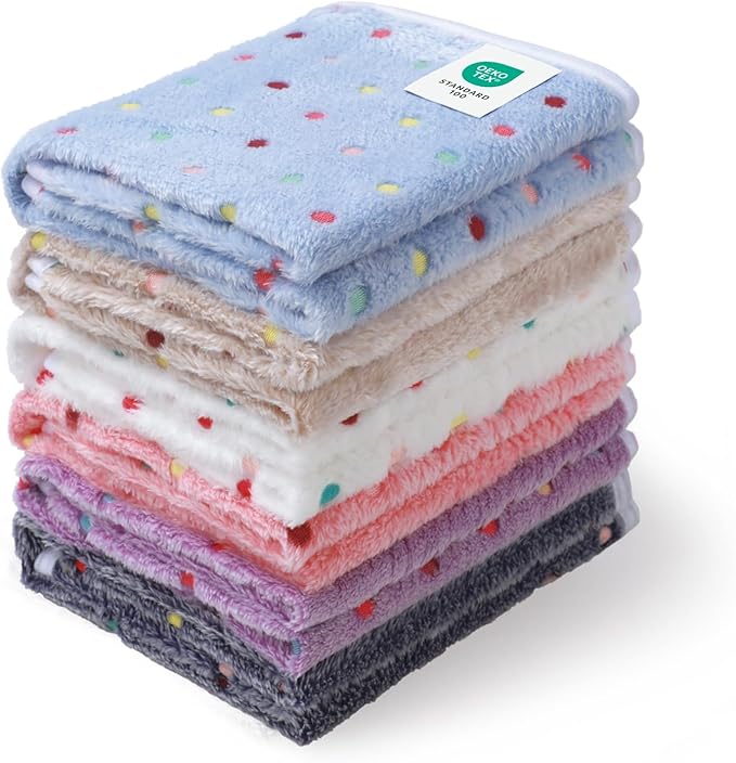 Luciphia 1 Pack 6 Dog Blankets Cat Soft Fluffy Fleece Pet Blanket Warm Cute by luciphia