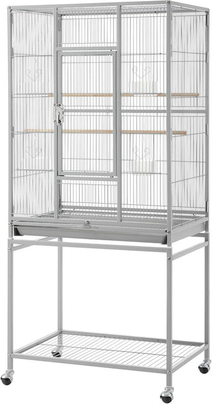 Topeakmart 53.5inch Height Large Bird Cage Extral Space Parrot Cage by Topeakmart