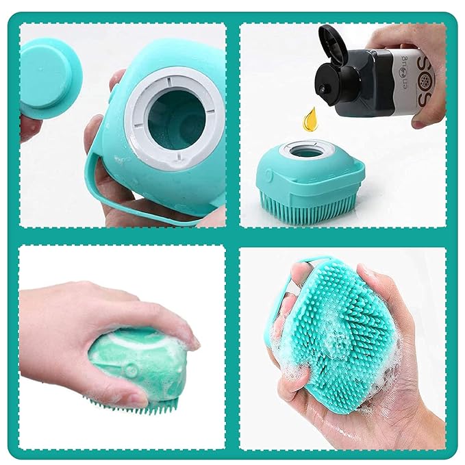 ELEGX Pet Grooming Bath Massage Brush - Image 3