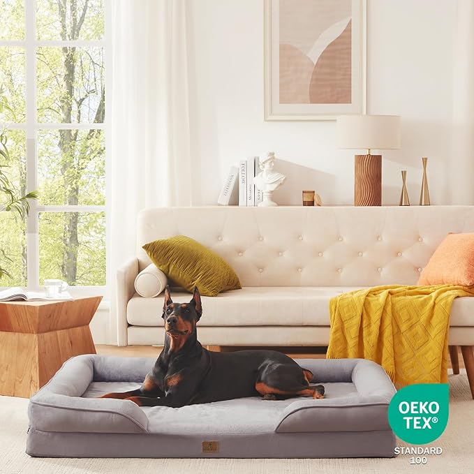 Bedfolks Orthopedic Dog Bed XXL, Waterproof Dog Sofa Bed - Image 8