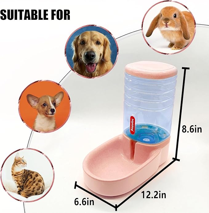 kathson Gravity Dog Water Dispenser Automatic Cat Drinking Water Station 1 - Image 4
