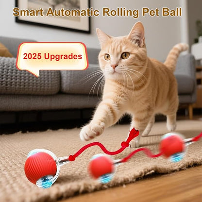 Interactive Cat Toy Ball, Smart Interactive Cat Toys, Smart Cat Toy - Image 4