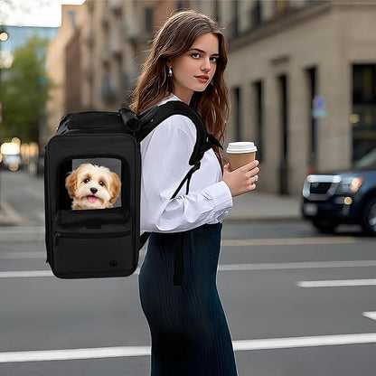 EliteField Deluxe Backpack Pet Carrier, Travel Soft-Sided Carrier Bag - Image 3