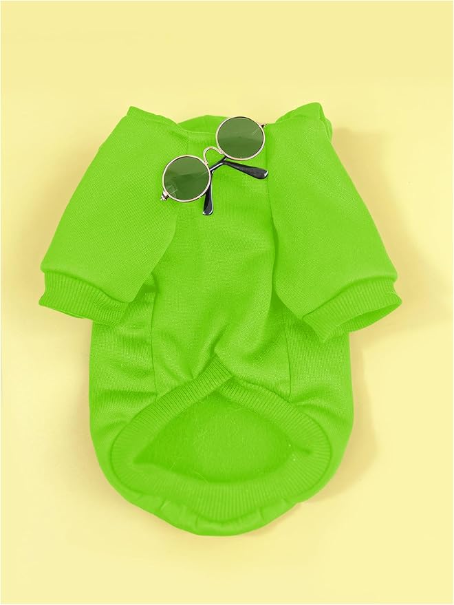 QWINEE 3Pcs Dog Hoodie Cat Apparel Dog Custume Set - Image 3