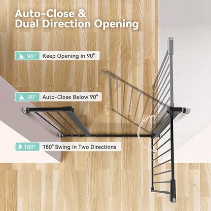 COMOMY 36" Extra Tall Baby Gate - Image 4
