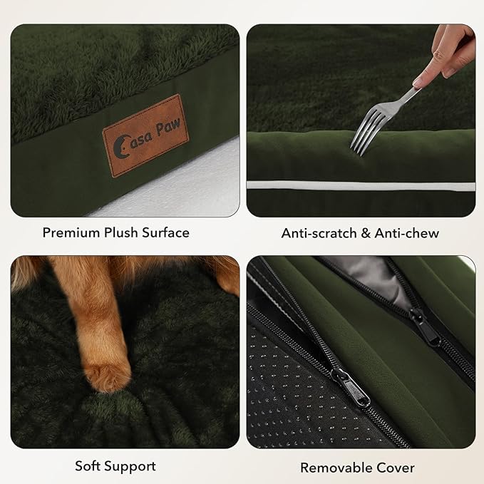 Orthopedic Dog Beds for Large Sized Dogs, Waterproof Egg Crate Foam Large Dog - Image 6