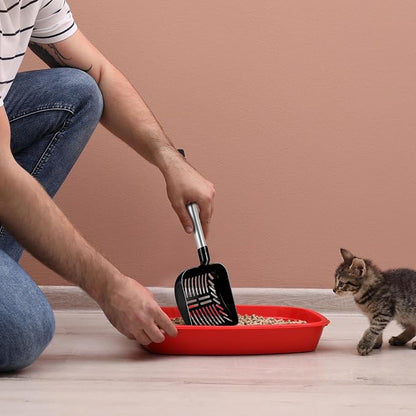 Hortsun 32 Inch Cat Litter Scooper Metal Long Handle - Image 6
