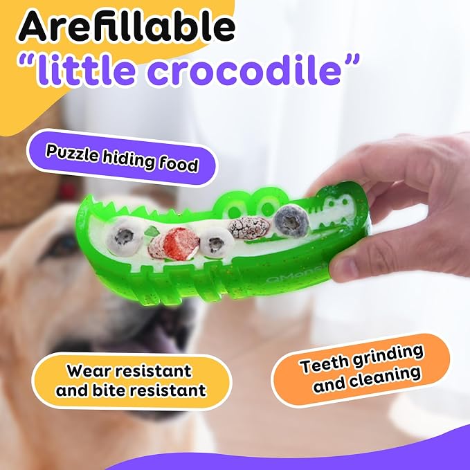 A refillable chew Toy for Small, and Large Dogs. A Three-in-one Indestructible - Image 4