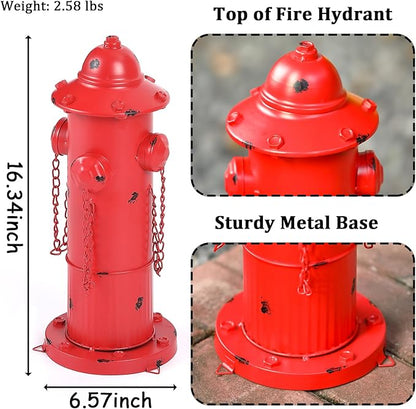 Fire Hydrant for Dogs to Pee on, Metal Puppy Pee Post for Dogs, Pee Post for - Image 3