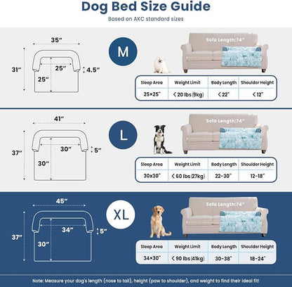 Calming Extra Large Dog Couch Bed - Image 2