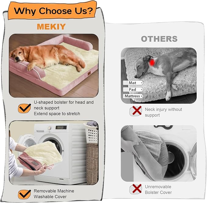 Small Dog Bed Orthopedic Washable Cat Bed Memory Foam Small Couch Sofa Indoor - Image 4