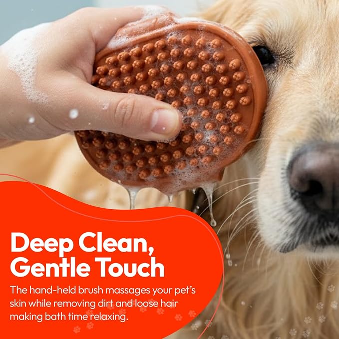 PW Pet Grooming Tools for Dogs & Cats- 3 Pack Dog Bathing Set- Safe On Skin - Image 5