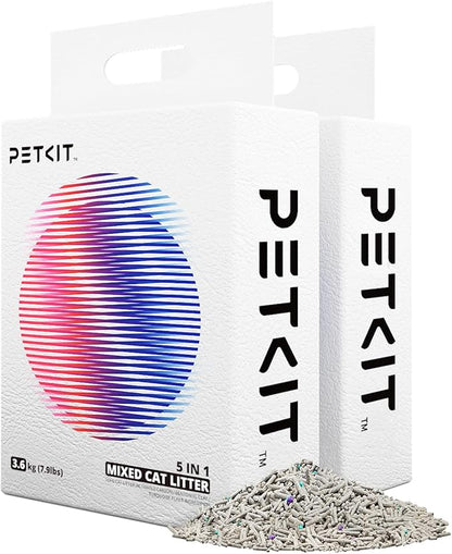 PETKIT Mixed Cat Litter Fast Clumping, Ultra Absorbent, 100% Natural by PETKIT
