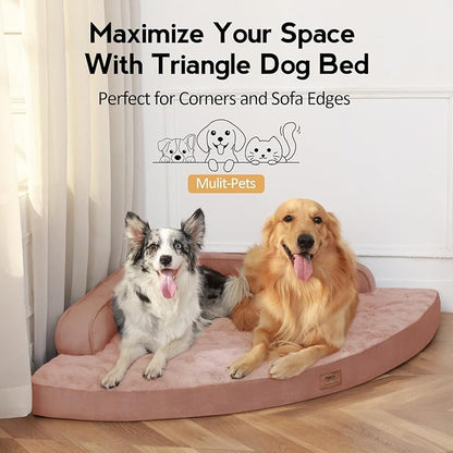 Large Dog Bed - XL Orthopedic Egg-Crate Memory Foam Dog Beds - Image 4