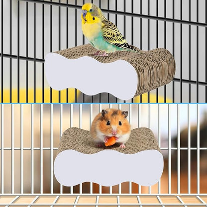 KATUMO Bird Perch Conure Cage Stand Parakeet Shredder Foraging Toys Cockatiel - Image 7