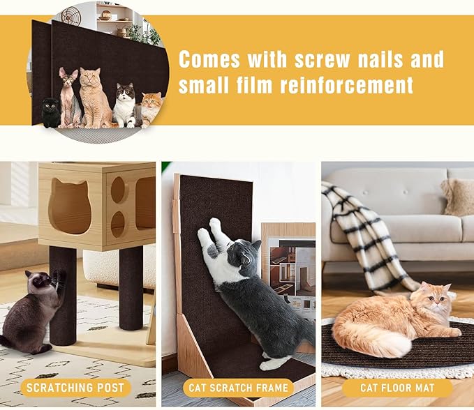 Cat Scratch Mat, Couch Protector from Cats Claw, Cat Scratch Furniture - Image 4