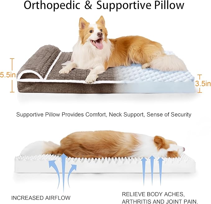 Orthopedic Jumbo Dog Bed Large Sized Dog - Image 6