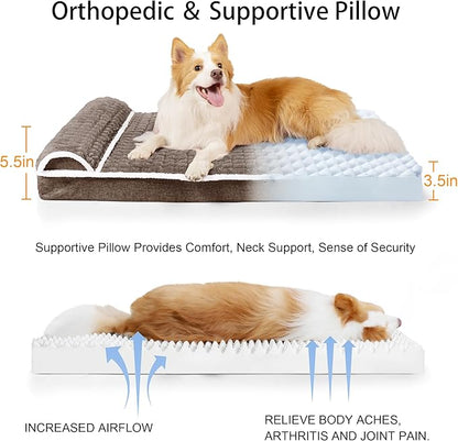 Orthopedic Jumbo Dog Bed Large Sized Dog - Image 6
