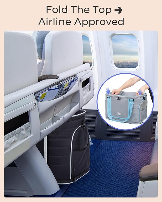 Top-Expandable Pet Carrier: NOBLE DUCK Airline Approved Pet Travel Bag - Image 3