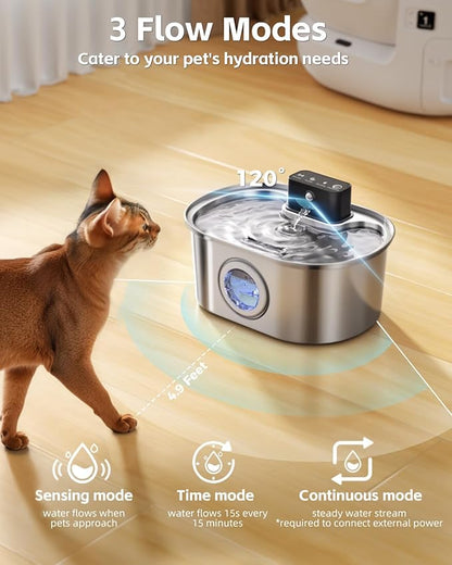 Cat Water Fountain Wireless - Image 3