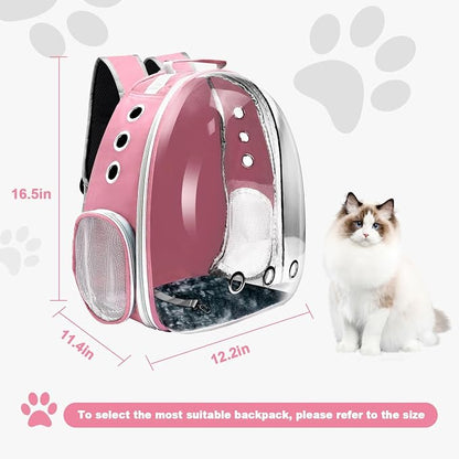 Cat Backpack Carrier, Pet Cat Carrier - Image 2