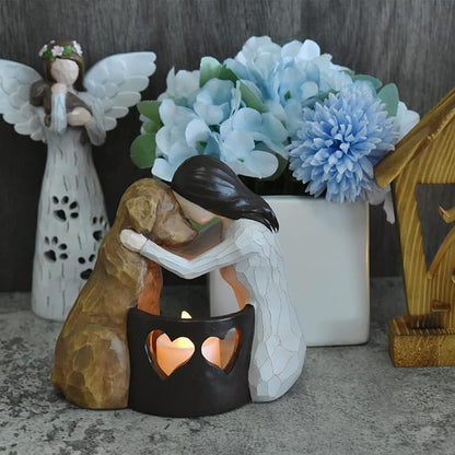 Dog Memorial Gifts，Pet Loss Gifts，Hand-Sculpted Dogs Passing Away Sympathy - Image 8