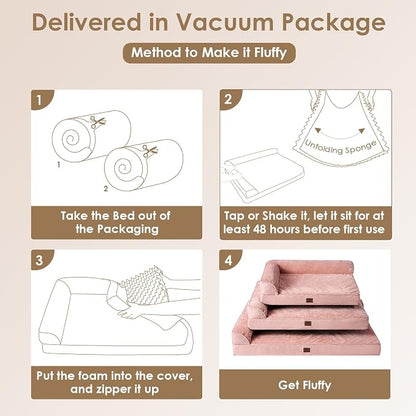 EHEYCIGA XL Dog Bed Memory Foam - Image 7