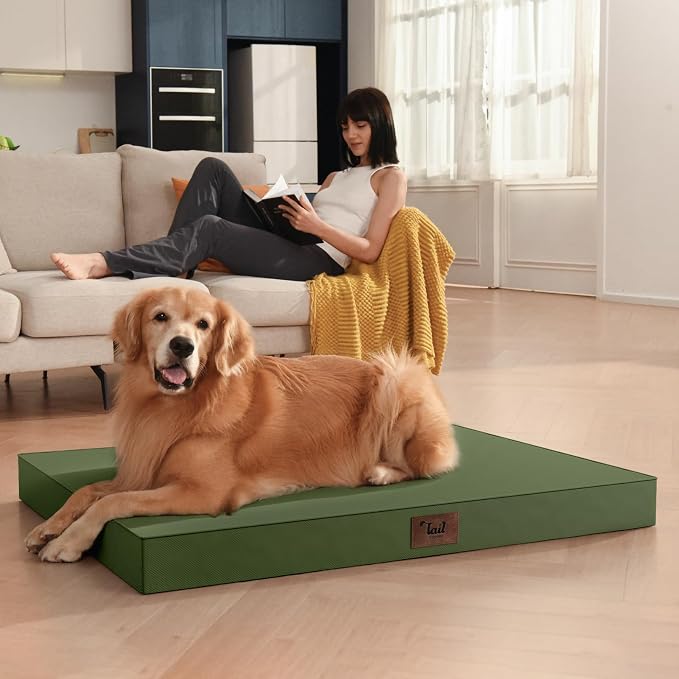Outdoor Extra Large Dog Crate Bed, XXL Waterproof Dog Bed - Image 4