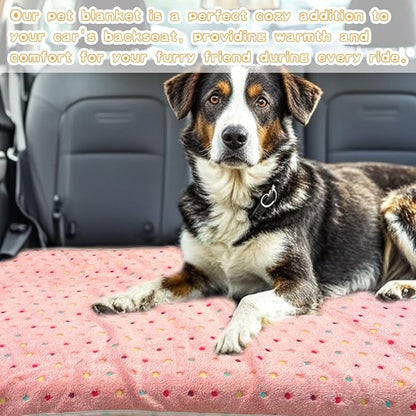 Dog Blankets for Medium Large Dogs, 3 Pack Washable Pet Throw 41" x 31" - Image 6