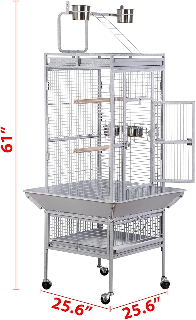 ZENY 61-inch Large Parrot Cockatiel Bird Cages - Image 7